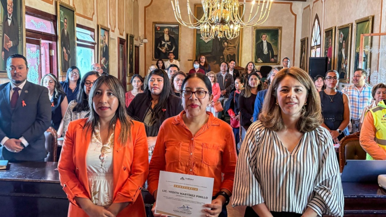 Ayuntamiento de Tlaxcala y el ITE suman esfuerzos para erradicar la violencia política contra las mujeres