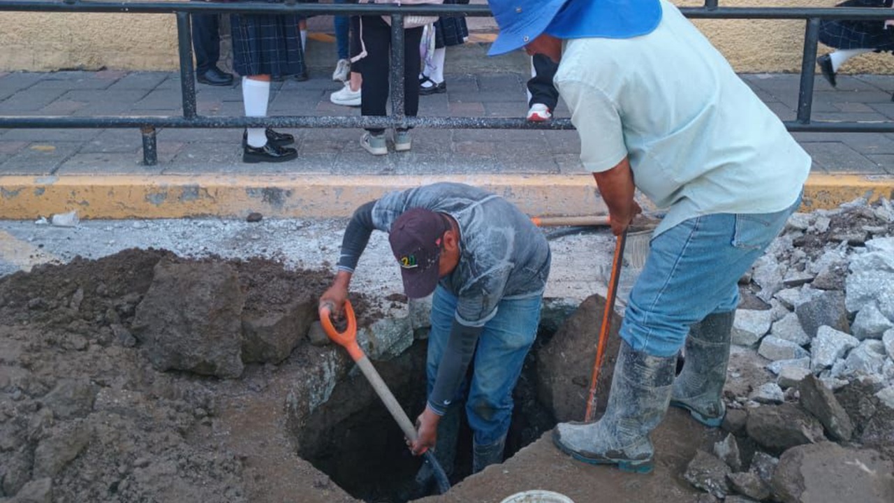 CAPAMH atiende reportes ciudadanos y mantiene trabajos de mantenimiento para garantizar el servicio de agua en Huamantla