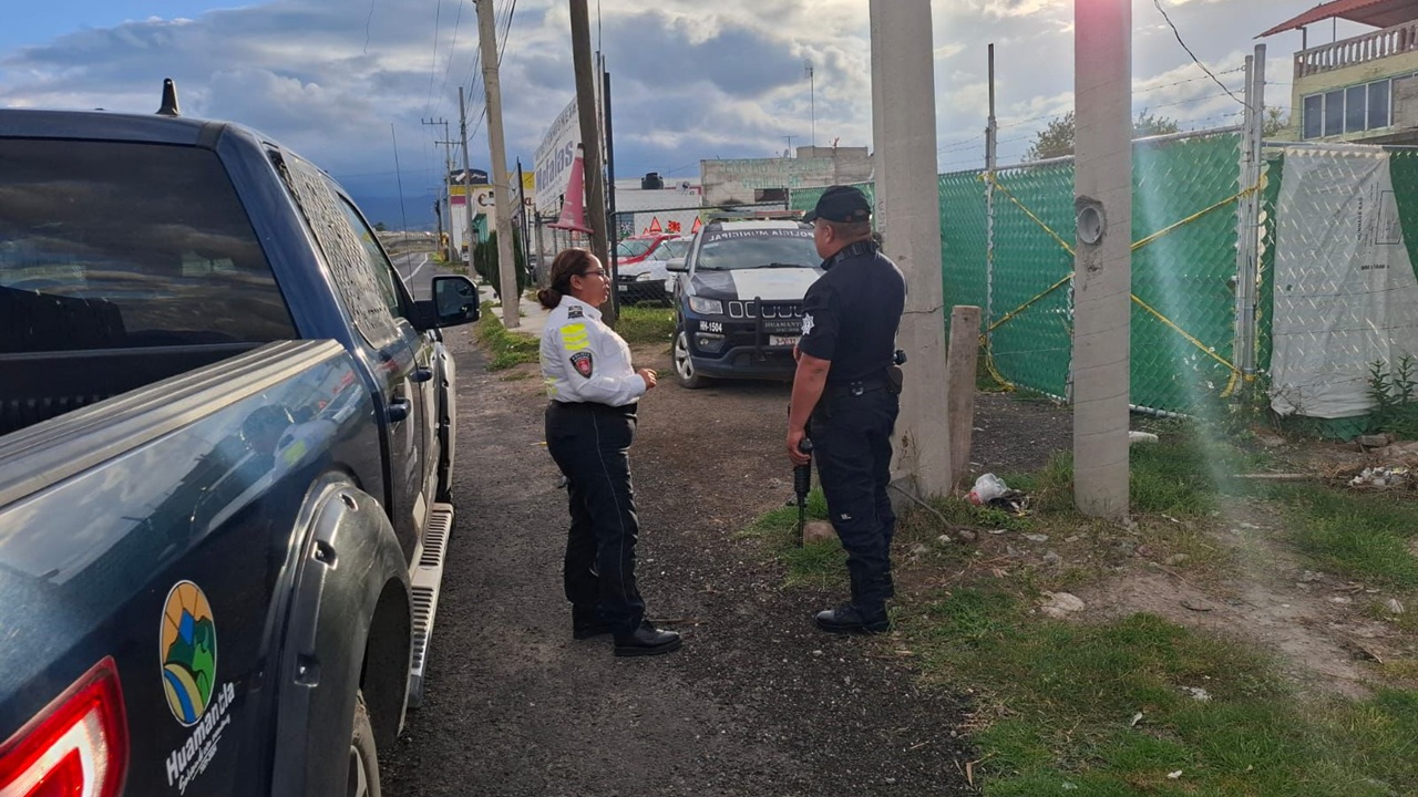 Supervisión permanente en labores de seguridad para salvaguardar a Huamantla
