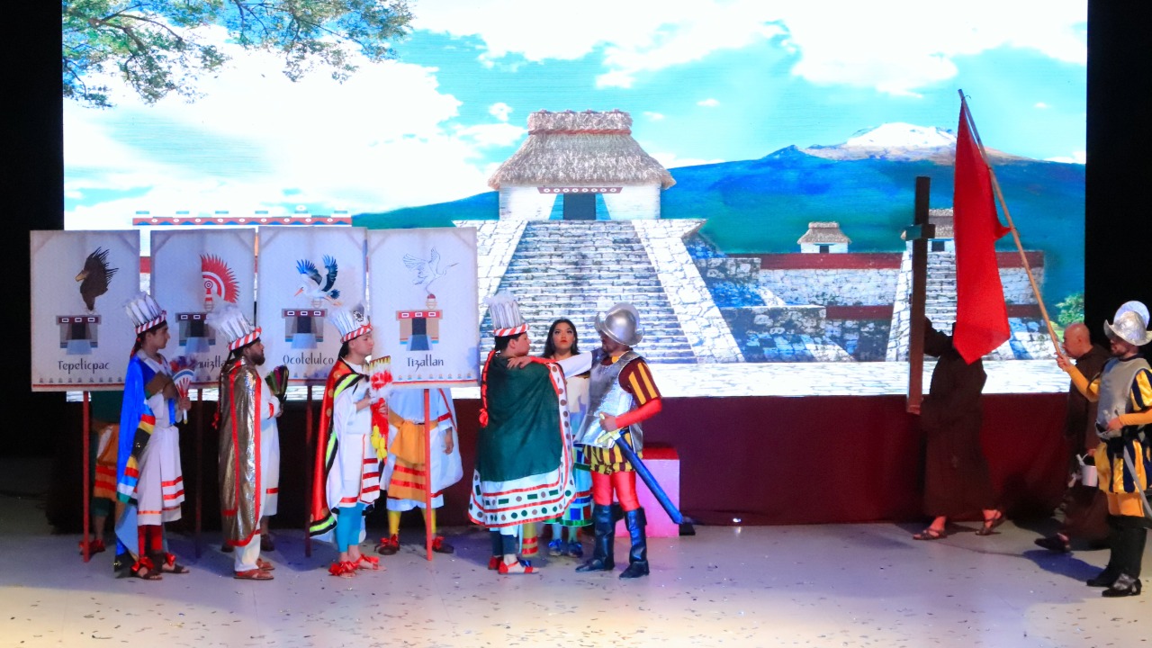 La UATx celebra 500 años de Tlaxcala con la puesta en escena “Camaxtli”