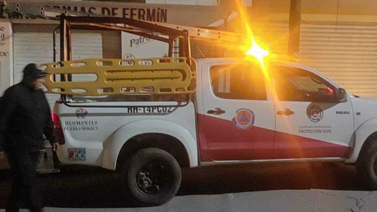 Atiende Protección Civil de Huamantla de manera exitosa reporte por fuga de gas LP