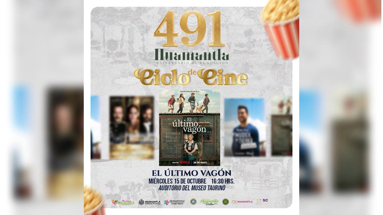 Huamantla promueve su cultura y tradiciones con el ciclo de conferencias “Conoce Huamantla” y el ciclo de cine conmemorativo