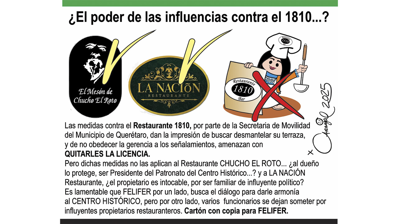 El poder de las influencias contra el 1810