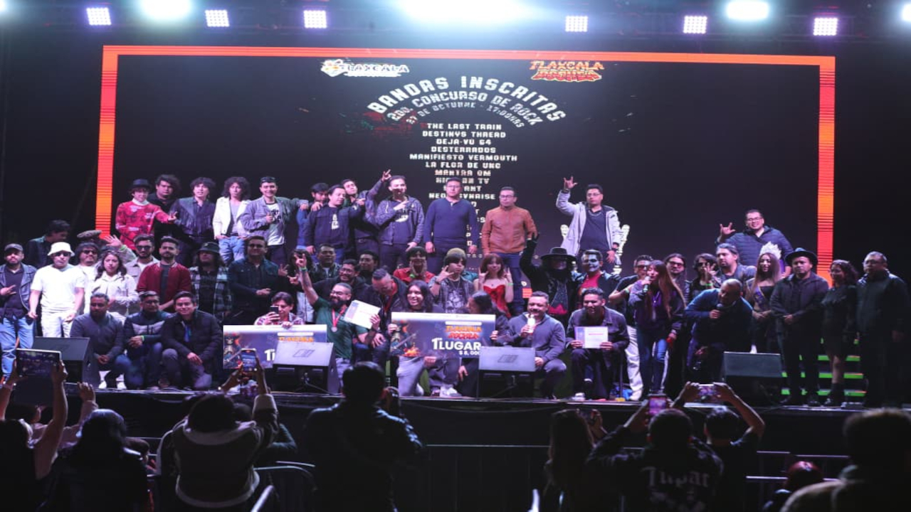 El Rock Se Apodera De “Tlaxcala, La Feria De Ferias 2025”