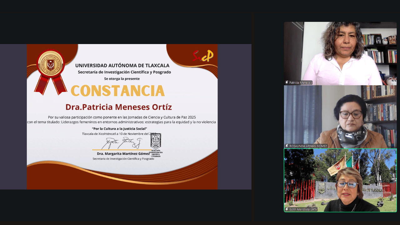 Mantiene Secretaría de Investigación Científica y Posgrado UATx permanente difusión de la cultura de paz