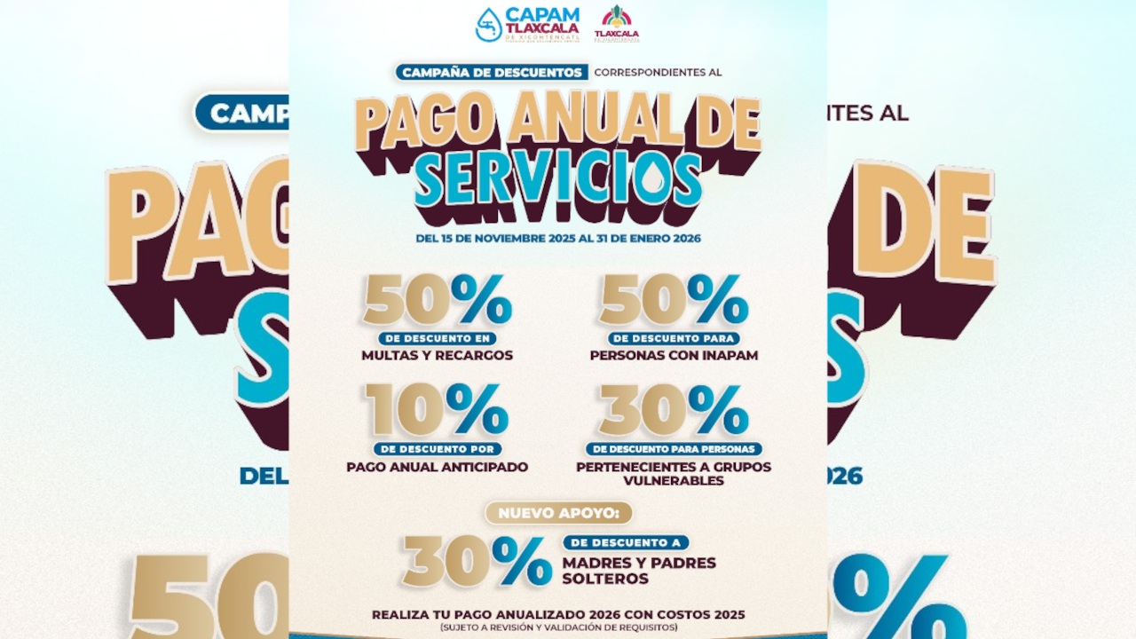 Iniciará la CAPAM descuentos en el pago de agua potable en el marco del Buen Fin