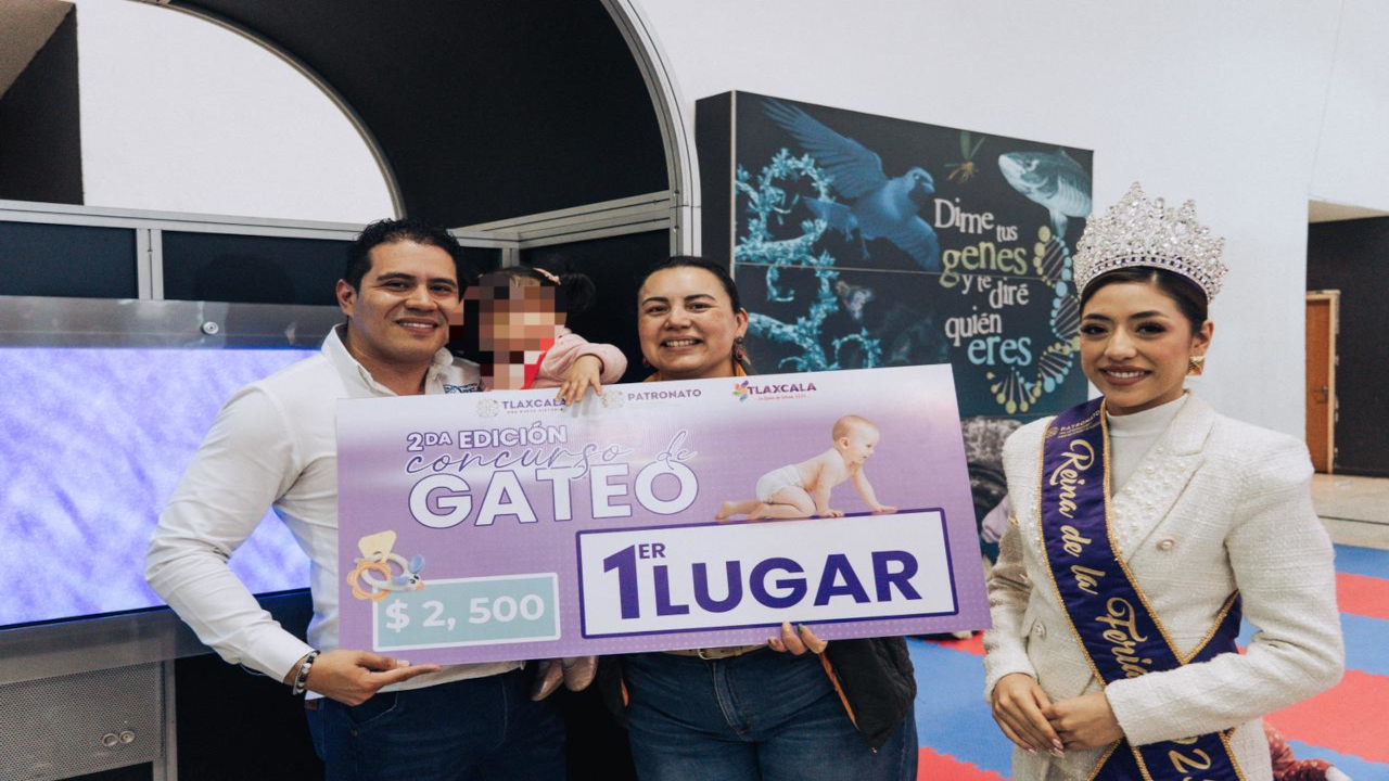 Familias Disfrutan Una Jornada Llena De Emoción En El Segundo Concurso De Gateo De “Tlaxcala, La Feria De Ferias 2025”