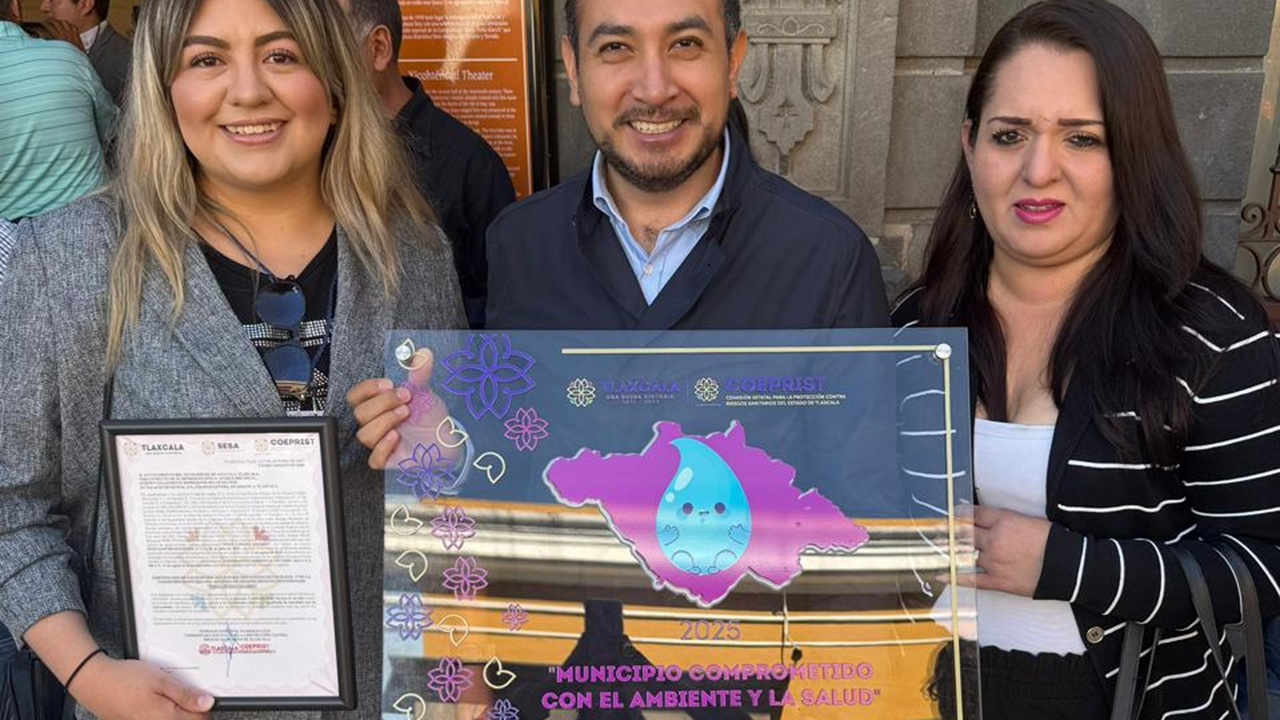 Huamantla obtiene Certificado de Calidad de Agua y reconocimiento estatal por su compromiso con el ambiente y la salud