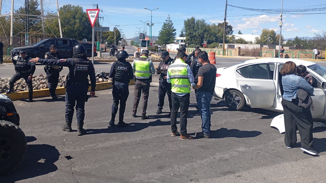 Atención Oportuna Ante Percance Vial en Tramo Huamantla-Benito Juárez
