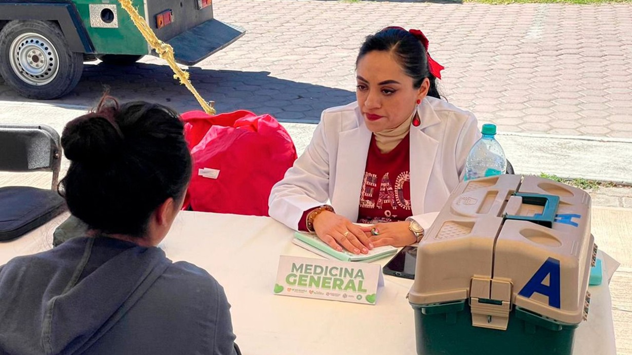 Caravana de Salud llega con éxito a la comunidad de General Francisco Villa