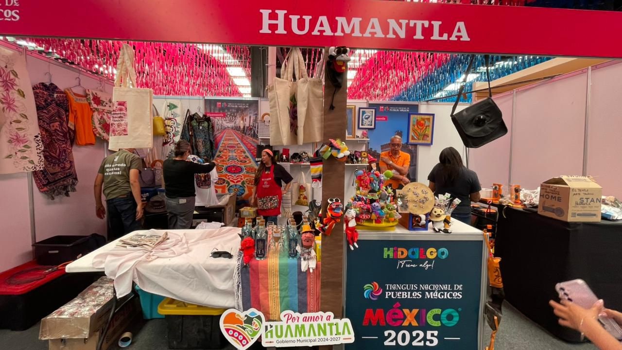 Huamantla Fortalece su Presencia en el Tianguis Nacional de Pueblos Mágicos 2025