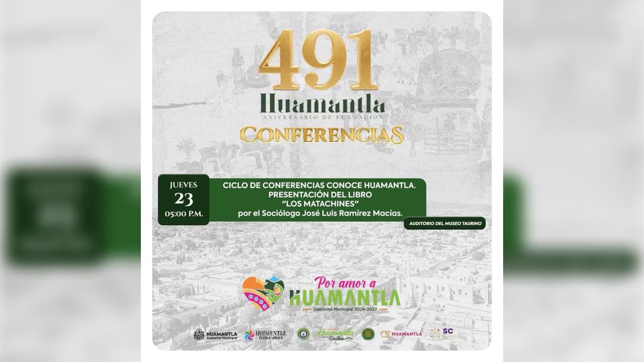 Presentarán el libro “Los Matachines” en el marco del 491 aniversario de la fundación de Huamantla