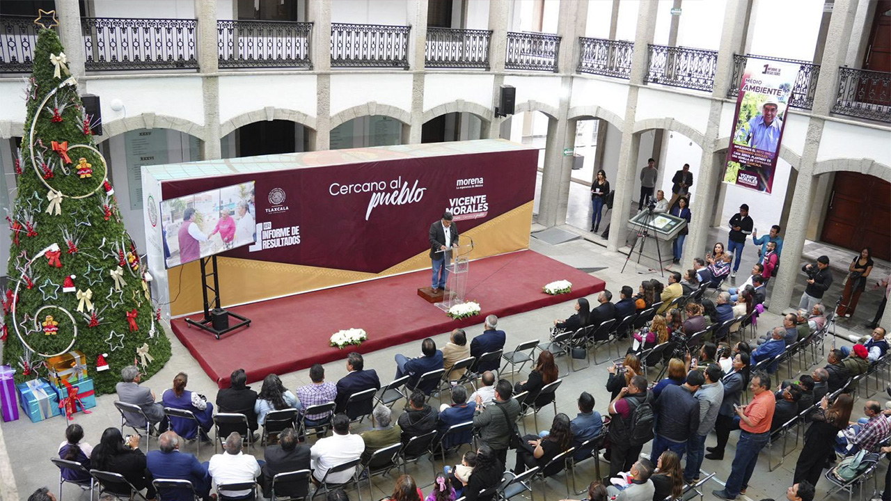 Vicente Morales destaca reformas, gestión territorial y respaldo a gobiernos federal y estatal en informe legislativo