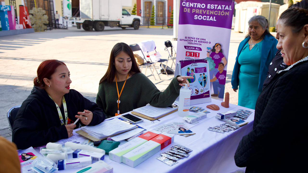 Huamantla impulsa la construcción de paz con el evento “Navidad con sabor a ti, por amor a Huamantla”