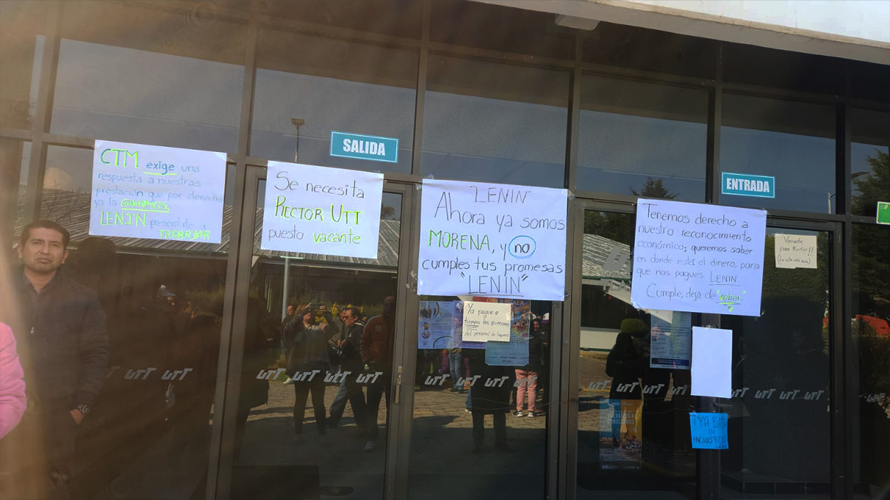 Trabajadores de la UTT protestan por incumplimiento salarial y exigen pago de retroactivos y bonos pendientes