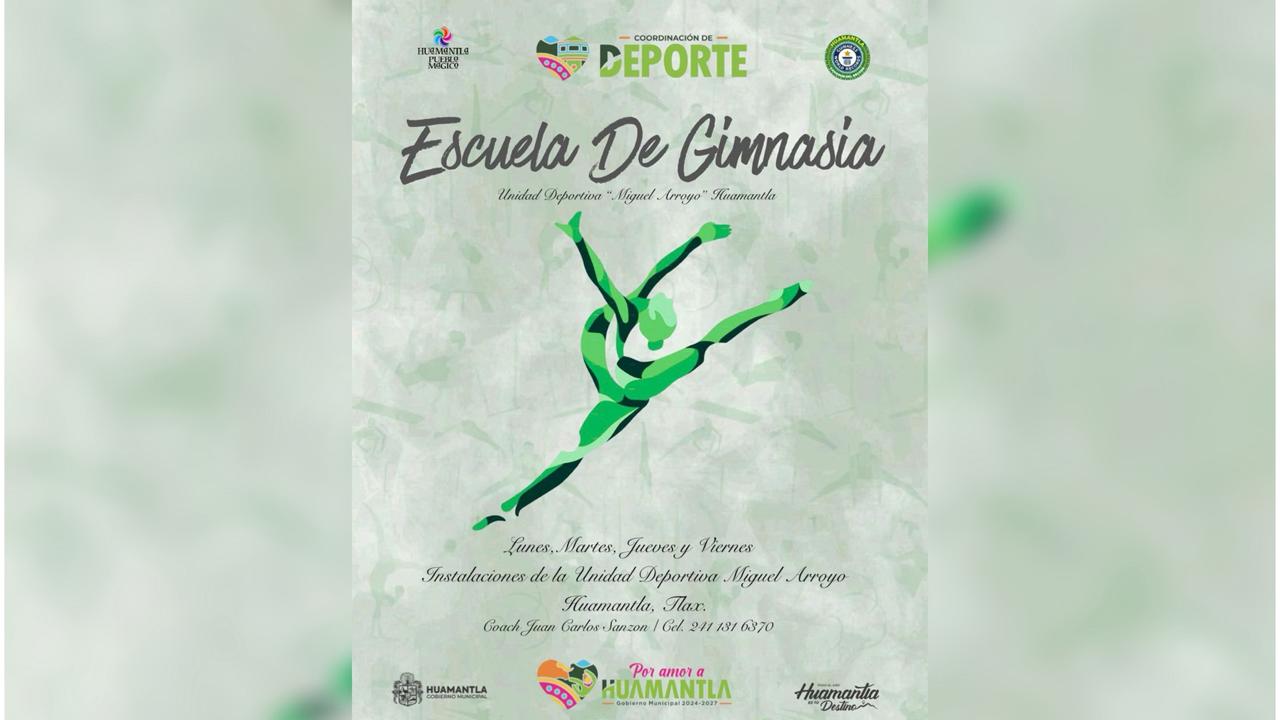 Huamanta da un Gran Salto en el Deporte, Inaugurando la Escuela Municipal de Gimnasia