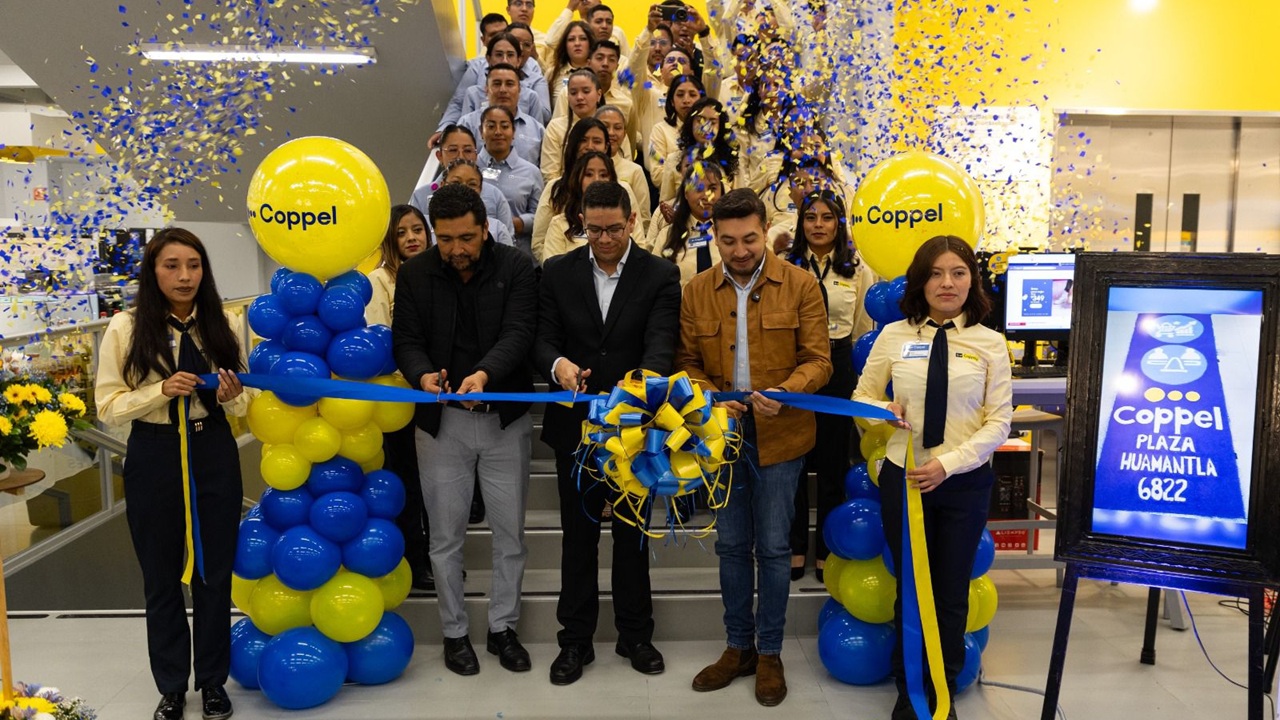 Inaugura Salvador Santos Nueva Sucursal COPPEL en Huamantla