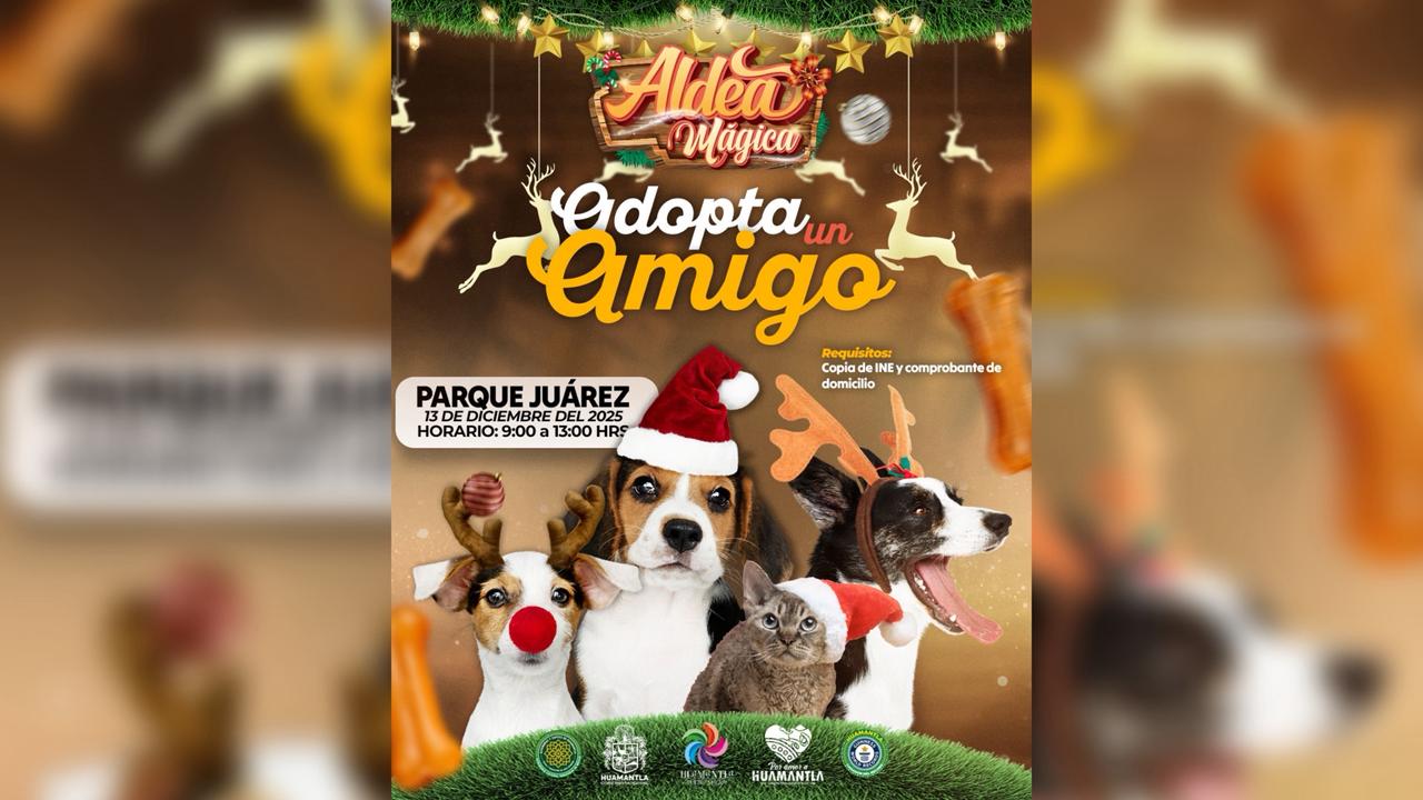 Invitan a Sumarce a la jornada de adopción "Adopta a un Amigo" en el Parque Juárez