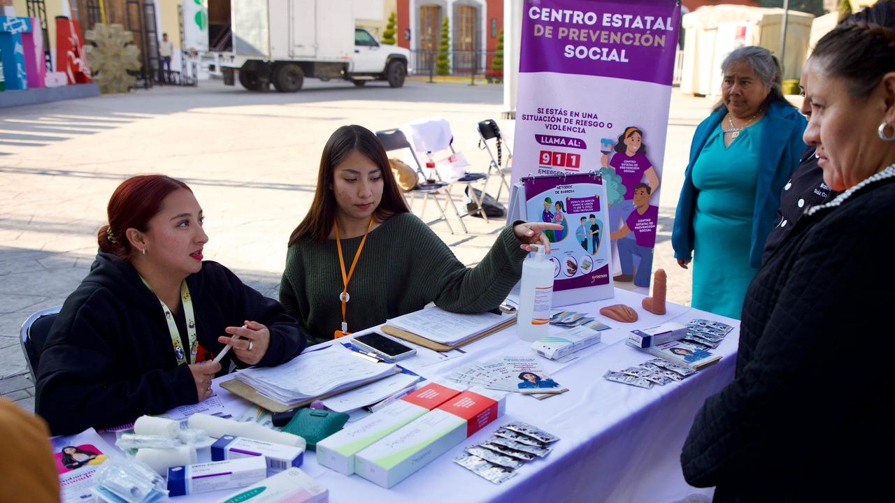 Huamantla Impulsa la construcción de Paz en el Evento "Navidad con Sabor a ti, Por Amor a Huamantla"