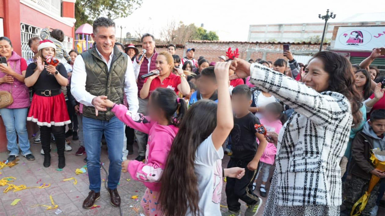Alcalde Alfonso Sánchez García cierra con éxito los primeros festejos de día de reyes en comunidades de Tlaxcala