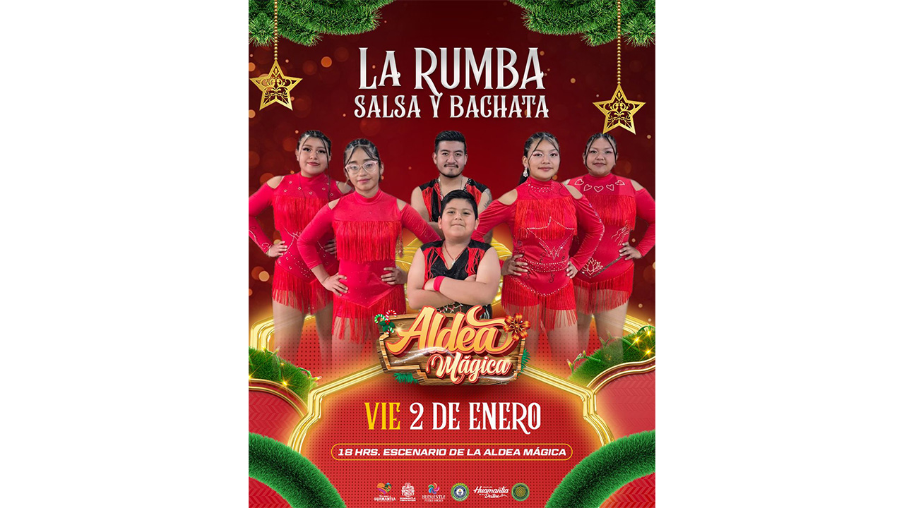 Huamantla inicia el 2026 con música, arte y alegría en la Aldea Mágica