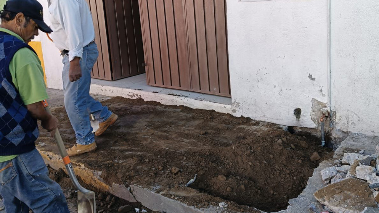 CAPAMH reporta avance en trabajos de atención a la red de agua potable en Huamantla