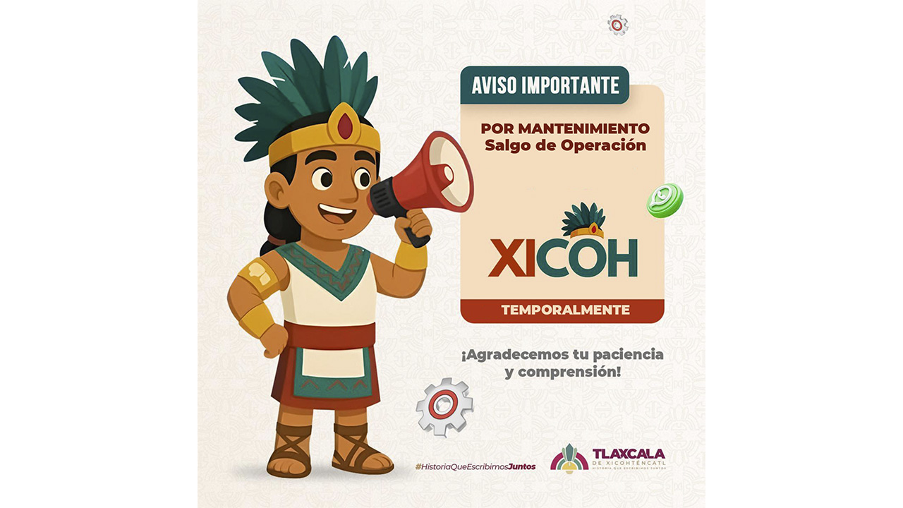 Inició ayuntamiento de Tlaxcala proceso de mantenimiento y actualización de “Xicoh” para servir mejor a los usuarios de los servicios