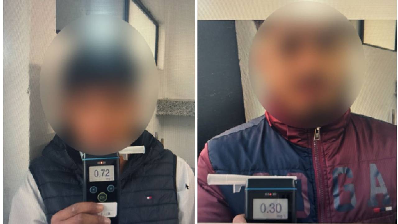 Seguridad Pública de Huamantla Asegura a Cinco Jóvenes por Faltas Administrativas