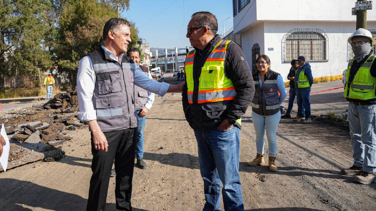 Gracias a Gestiones Mejoramos la Calle 12 de la Loma Xicohténcatl: Alfonso Sánchez García