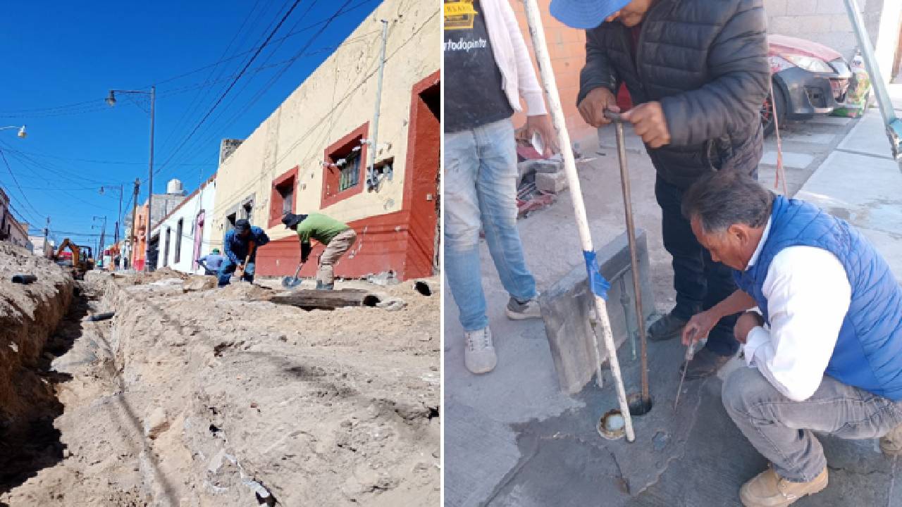 El trabajo en campo de CAPAMH no se detiene; continúan acciones para fortalecer el servicio de agua en Huamantla