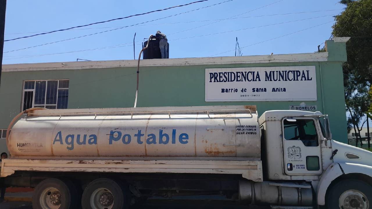 Capamh realiza labores operativas para garantizar el servicio de agua en Huamantla