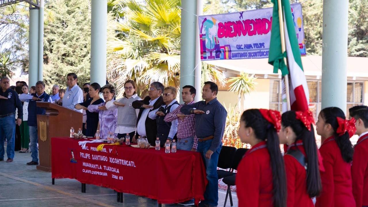 Gobierno Municipal de Huamantla Fomenta los Valores Cívicos en el 4to Concurso de Escoltas