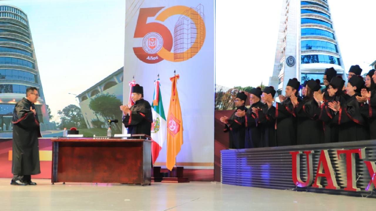 Presentó Rector de la UATx su cuarto Informe de Actividades, periodo 2025-2026