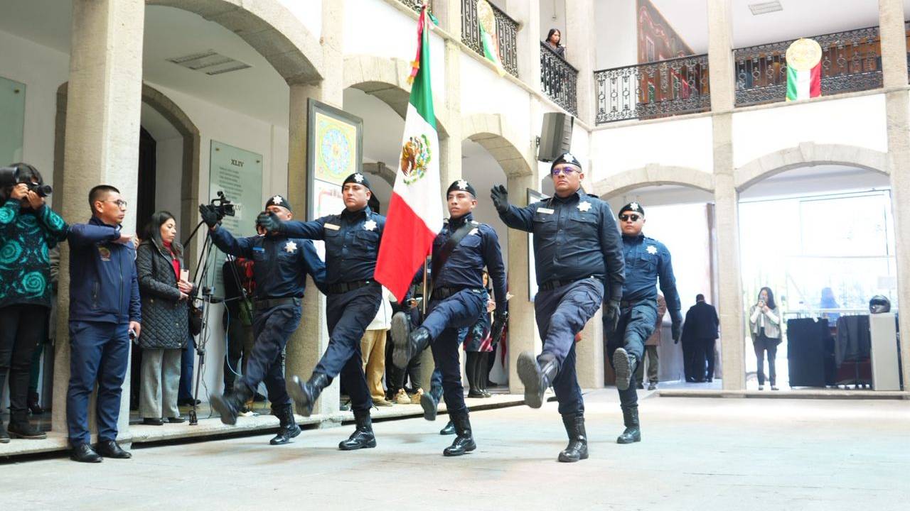 LXV Legislatura conmemoró el Día de la Bandera en el Congreso del Estado