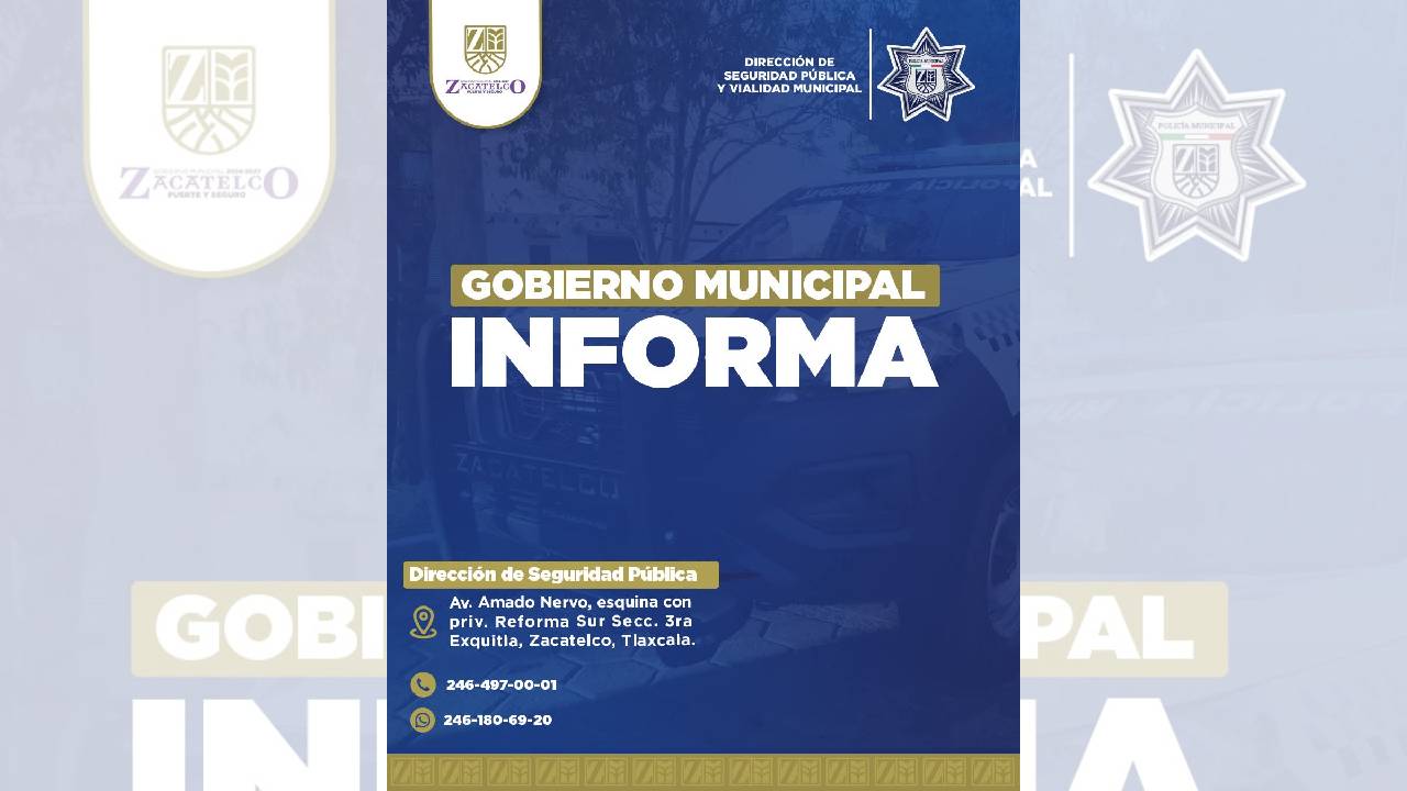 Gobierno de Zacatelco reitera su compromiso de cero tolerancia a la corrupción
