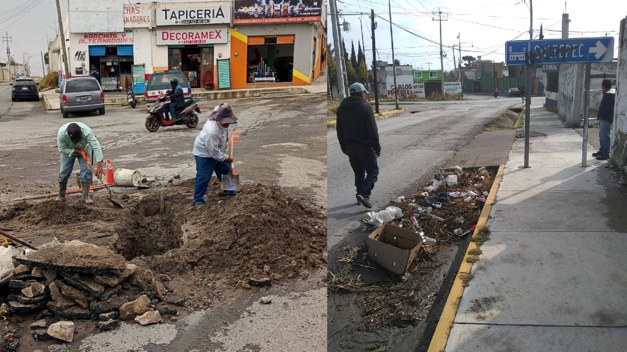 CAPAMH Realiza Acciones de Mantenimiento y Prevención en Distintos Puntos de Huamantla