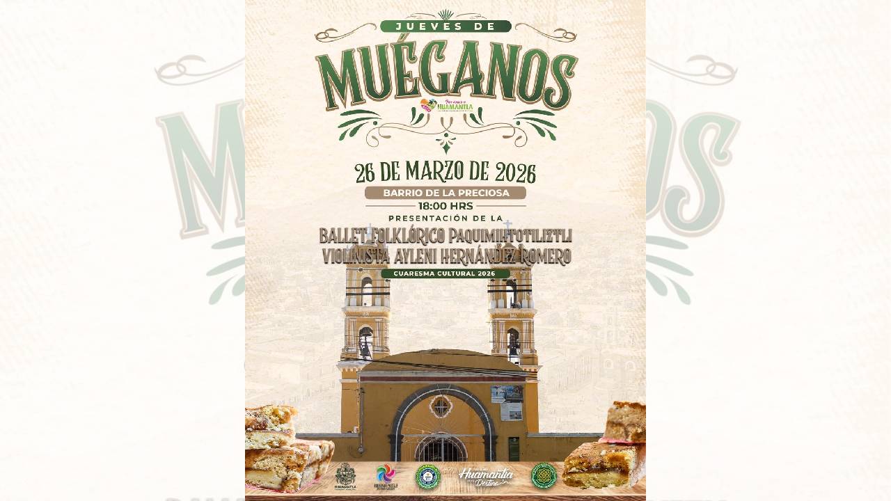 Gobierno de Huamantla Fortalece la Vida Cultural con “Jueves de Muéganos” en La Preciosa