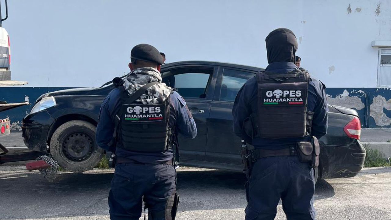 Resultados contundentes en seguridad: recupera Policía Municipal de Huamantla vehículo robado