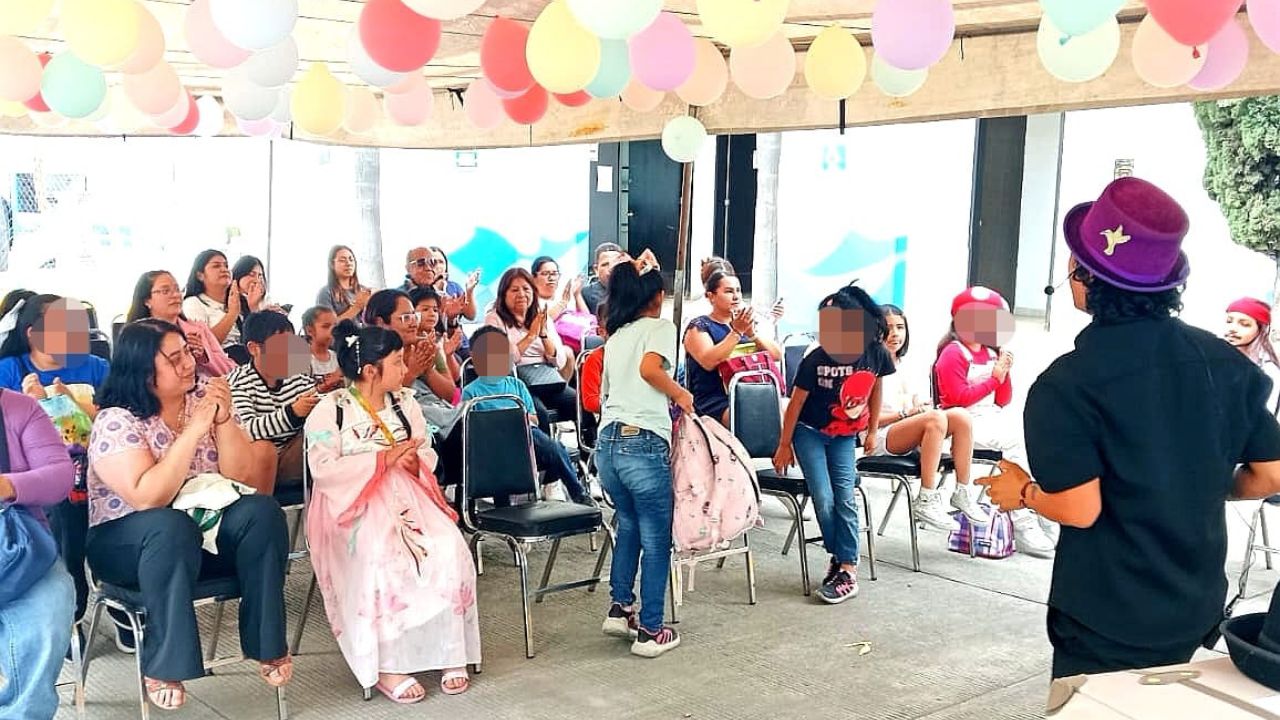 Fomenta ayuntamiento de Tlaxcala convivencia y creatividad infantil con la jornada cultural por el día de la niñez