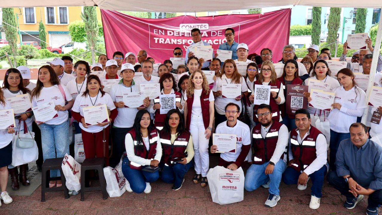 Marcela González concluye con éxito conformación democrática de los 60 CM de Defensa de la Transformación en Tlaxcala