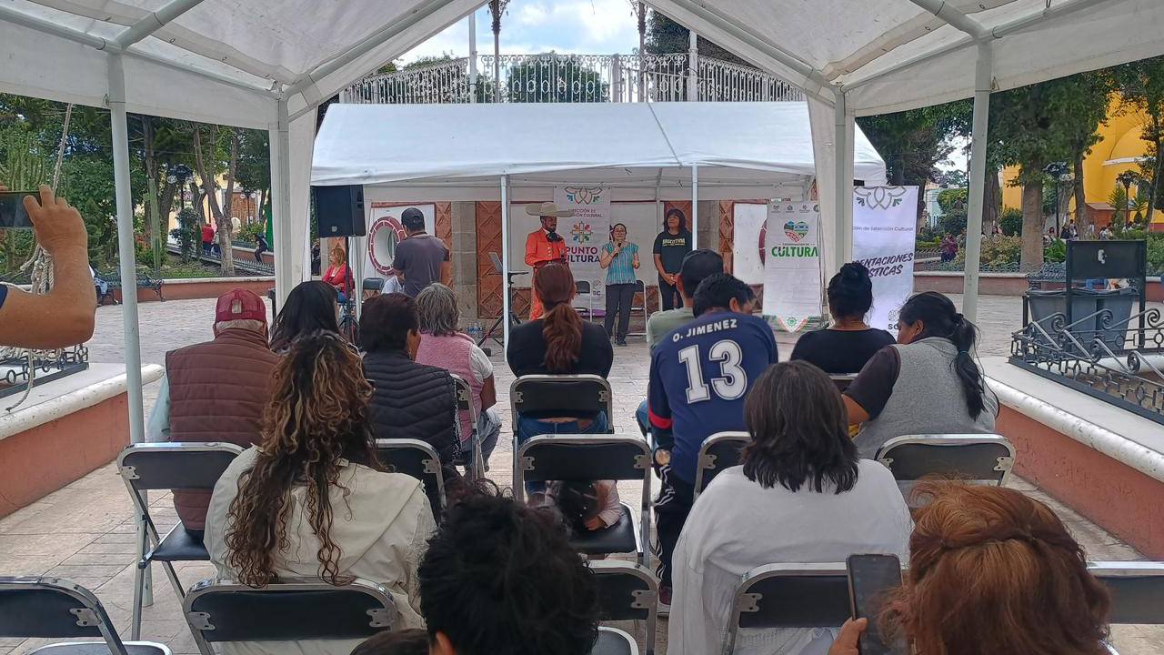 Familias Huamantlecas viven la cultura y las tradiciones en los “sábados y domingos culturales”