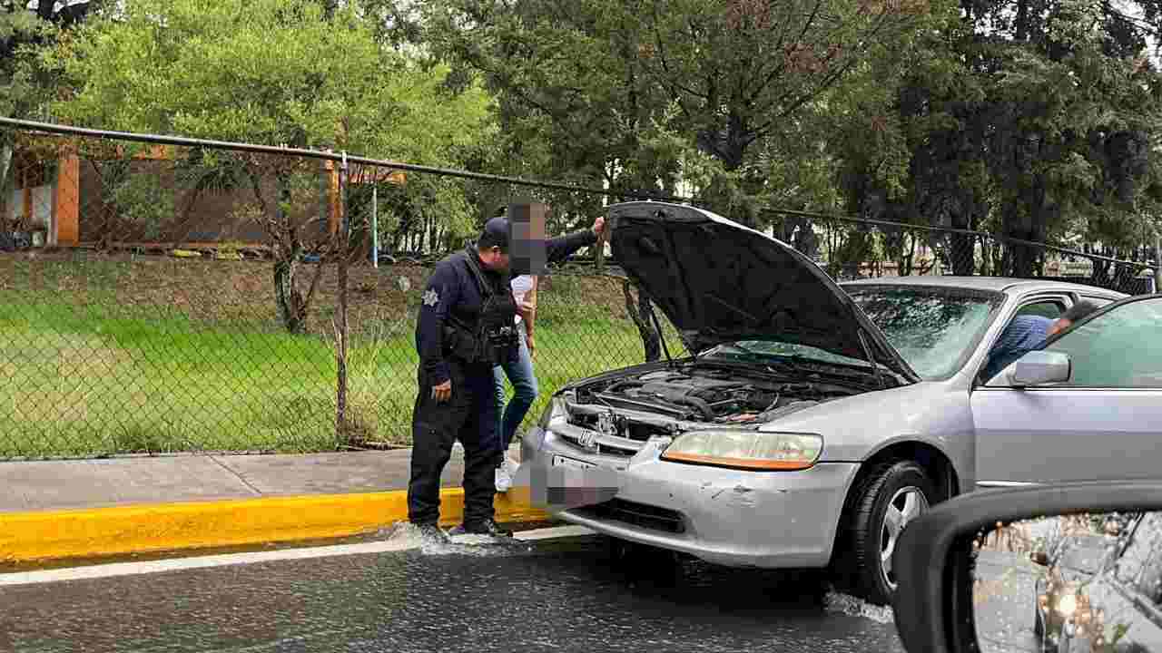Brigadas de Protección Civil y Seguridad Pública del municipio de Tlaxcala atienden afectaciones por lluvia
