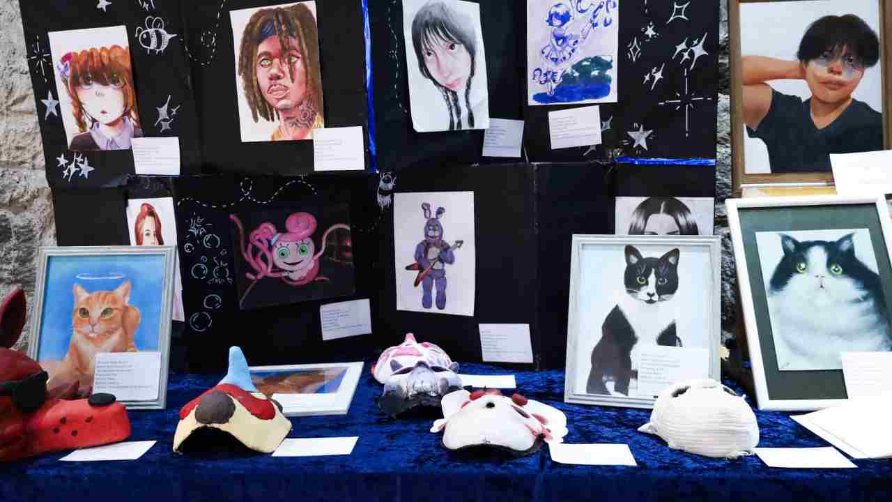 Alumnas y alumnos del Colegio Simón Bolívar presentan la exposición “Fénix” con el respaldo del Gobierno Municipal de Zacatelco