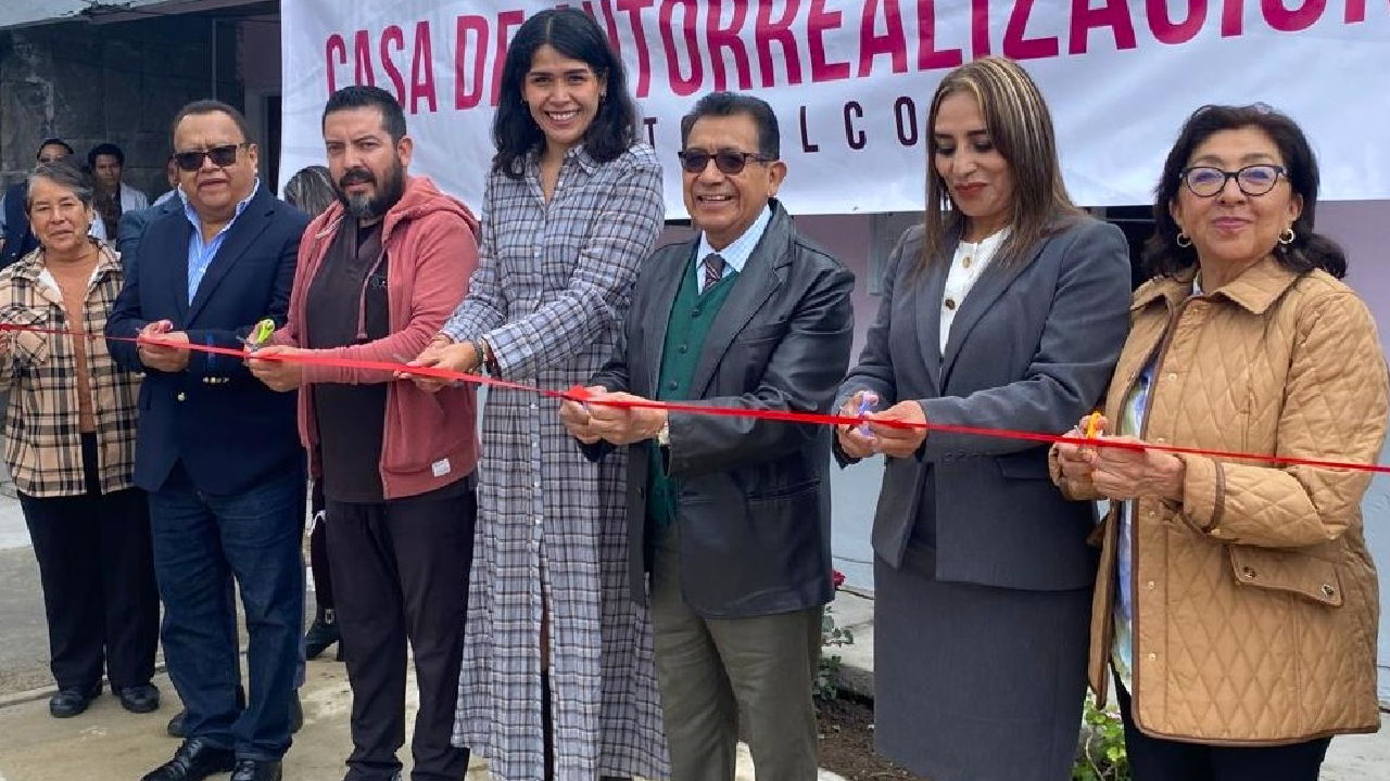 Rector de la UATx y presidenta de Tlaxco inauguran Casa de Autorrealización en Atotonilco