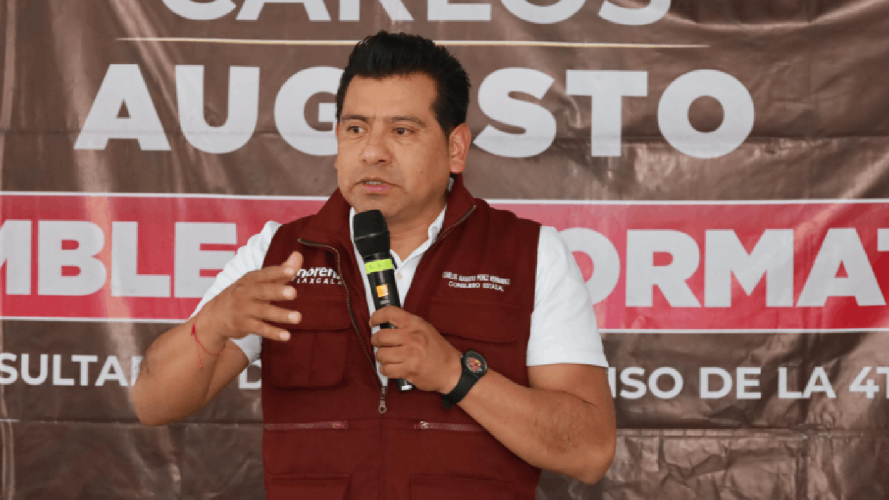 Honestidad y austeridad, claves para consolidar la transformación en Tlaxcala: Carlos Augusto Pérez
