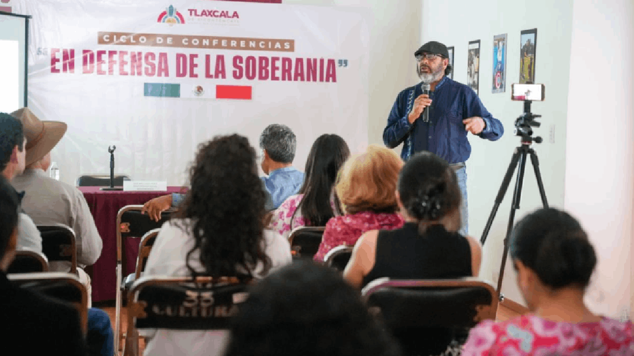 Exitoso ciclo de conferencias organizado por el ayuntamiento de Tlaxcala fortalece el debate sobre la soberanía