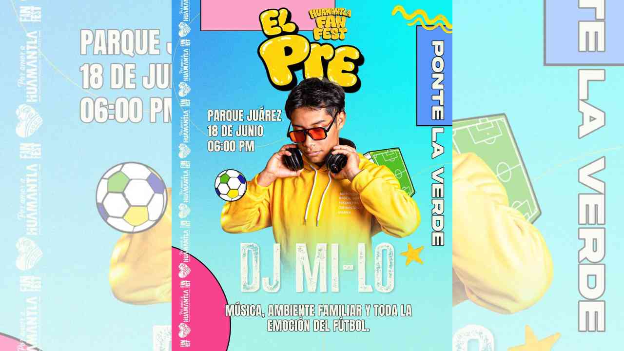Huamantla Fan Fest ofrecerá música, juegos y diversión para toda la familia
