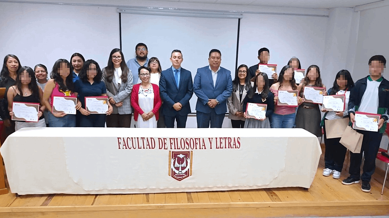Filosofía y Letras UATx reconoce el talento de estudiantes de bachillerato que participaron en las primeras Olimpiadas en Humanidades