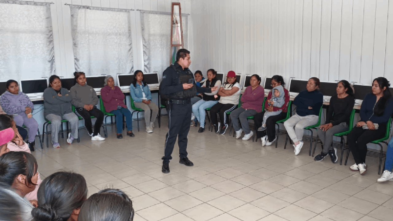 Salvador Santos fortalece la prevención del delito con acciones permanentes en escuelas y comunidades