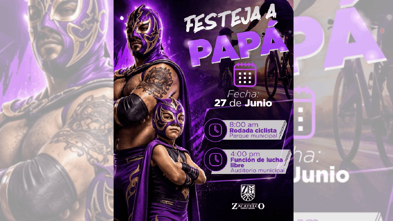 Festejan a papá en Zacatelco con jornadas deportivas y recreativas
